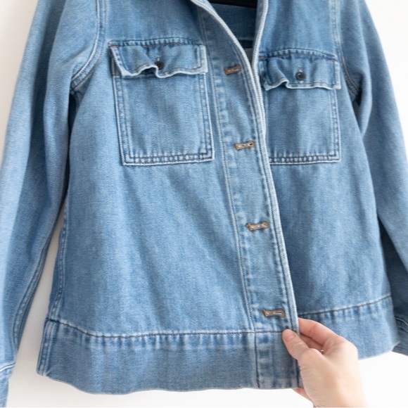 Madewell Blue Jean Jacket - Picture 7 of 15